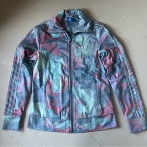 Adidas Multicolor Camouflage Track Jacket